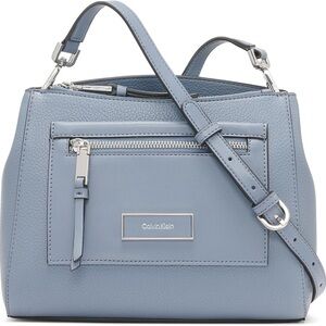 Calvin Klein Hadley Triple Compartment Crossbody Smokey Blue